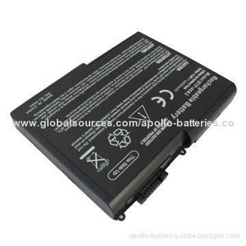 12 Cells 14.8V 6,600mAh External Laptop Battery for Acer Aspire 1200, 1202, 1203 Series